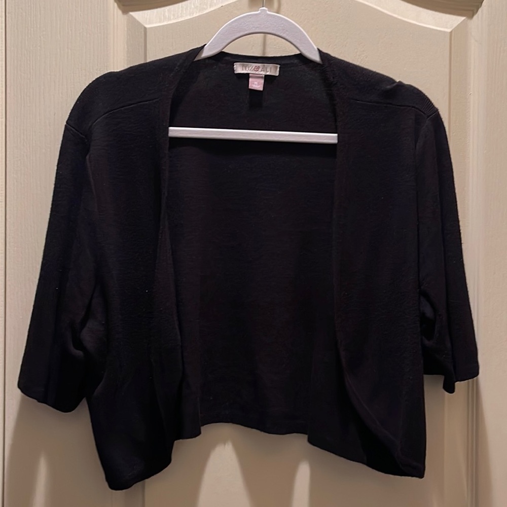 Cropped Cardigan Sweater